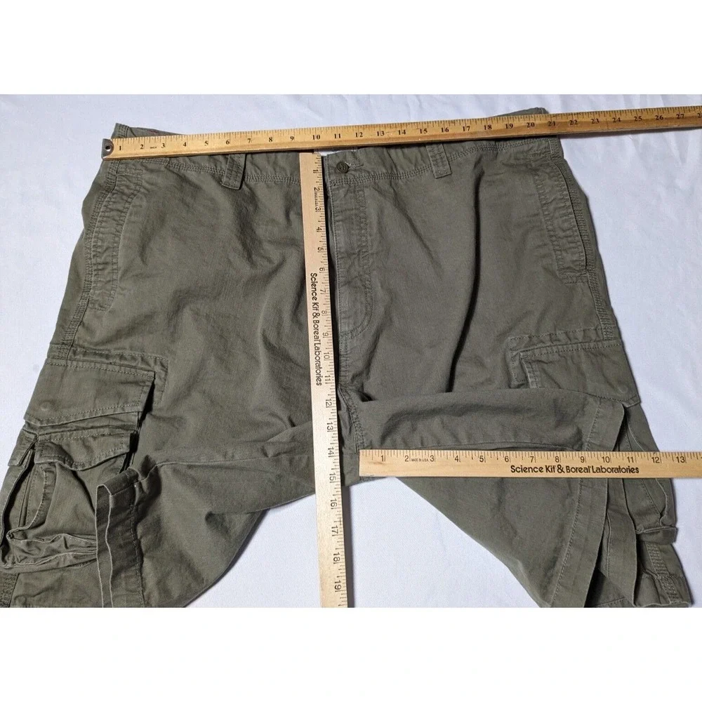 DOCKERS FLAT FRONT LOOSE FIT Men Size 42 Cotton‎ Green 10